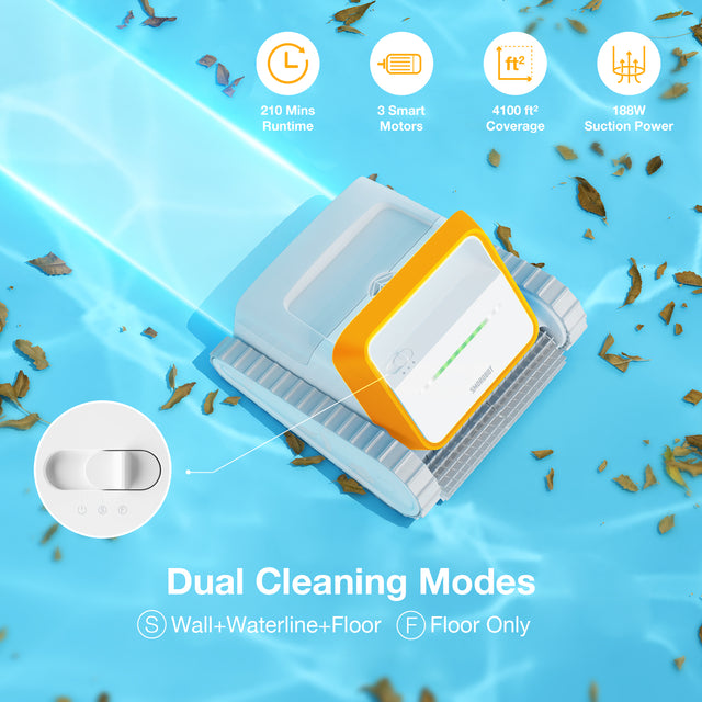SMOROBOT Tank X11-2023 Cordless Robotic Pool Cleaner